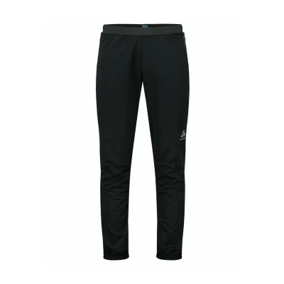 Abbildung von ODLO Herren Langlaufhose Brensholmen Regular FIT Jogginghose schwarz, Herren, Größe: 42/44, Schwarz