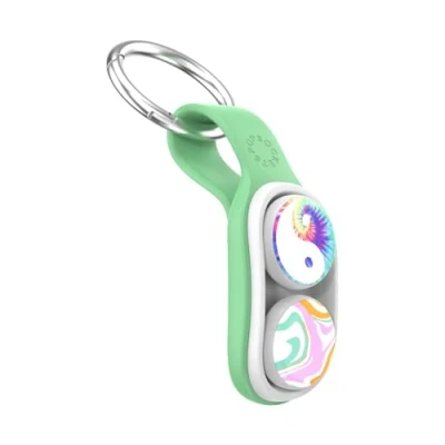 Abbildung von PopSockets: PopPuck Trickmagnet und Fidget Spielzeug mit Zwei magnetischen Pucks inklusive Pastel Peace