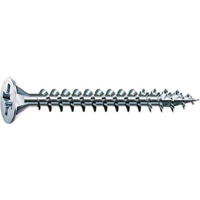 Abbildung von SPAX Universalschraube, 4,0 x 70 mm, 500 Stück, Kreuzschlitz Z2, Senkkopf, Vollgewinde, 4CUT, WIROX A3J, 1081010400705