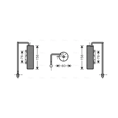 Abbildung von Trockner, Klimaanlage AVA COOLING OLD453