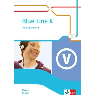 Abbildung von Blue Line 4 M Zug. Ausgabe Bayern: Vokabellernheft Klasse 8 (Blue Line. für Bayern ab 2017)