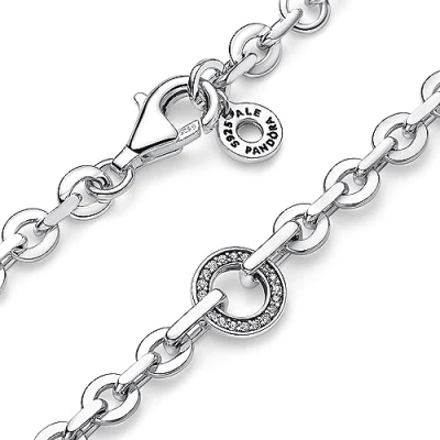 Abbildung von Pandora PAVÉ BOLD Armband, Damen, Größe: 16, Sterling silver
