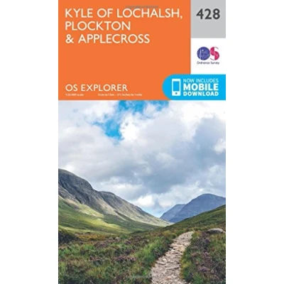 Abbildung von Kyle of Lochalsh, Plockton and Applecross (OS Explorer Map, Band 428)