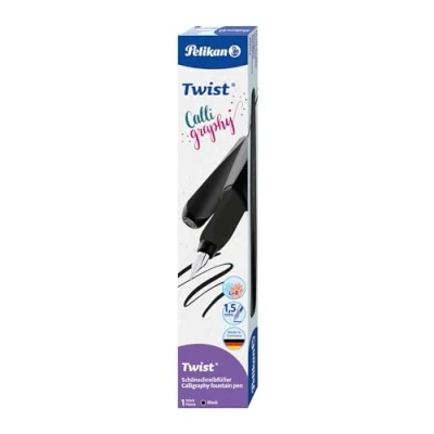 Abbildung von Pelikan Twist Calligraphy P457 1,5 Black FS