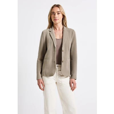 Abbildung von Street One Basic MIT Struktur Blazer, Damen, Größe: 34, Beige