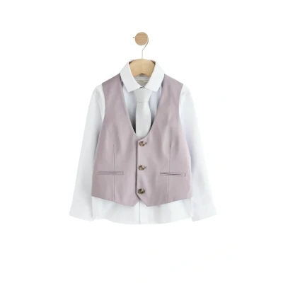 Abbildung von Next Regular FIT Weste für Kinder, Größe: 86, purple
