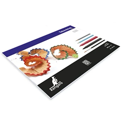 Abbildung von Zeichenblock Kangaro 270x360mm 200 gr 20 Blatt
