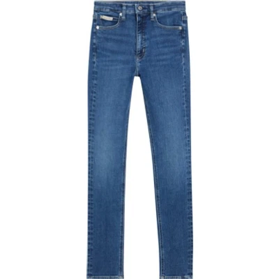 Abbildung von Calvin Klein Jeans PLUS HIGH RISE Skinny Fit, Damen, Größe: 40, Denim dark