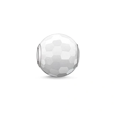 Abbildung von Thomas Sabo Damen Bead Jade weiß Karma Beads 925 Sterling Silber K0007 588 14