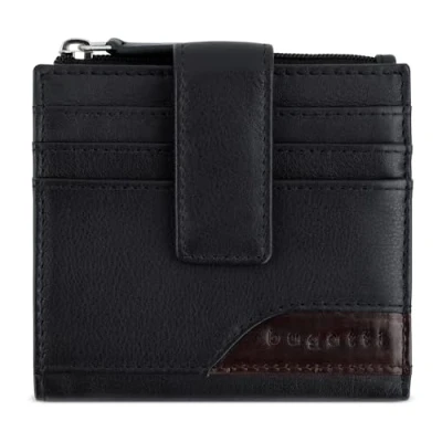 Abbildung von bugatti Corso Deluxe RFID Schutz Geldbörse, Herren, Größe: One Size, Schwarz