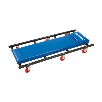 Abbildung von Silverline 783171 Werkstatt Rollbrett 6 Räder, Blau , Schwarz