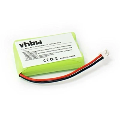 Abbildung von vhbw 1x Akku kompatibel mit Brother Intellifax 2580c, 1960c Drucker Kopierer Scanner Etiketten (700 mAh, 3,6 V, NiMH)