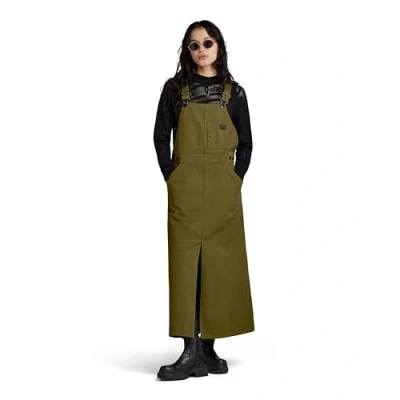 Abbildung von G Star Sleeveless Freizeitkleid, Damen, Größe: Small, Dark olive