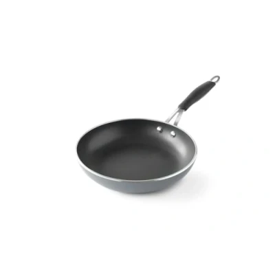 Abbildung von HENDI Bratpfannen, Geeignet für Gasherd, Induktionsherd, Elektroherd, Ceranherd, Teflon™ Platinum Plus Antihaftbeschichtung, Pfanne, ø240x(H) 50mm, Aluminium