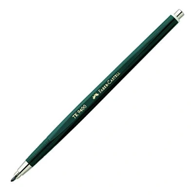 Abbildung von FABER CASTELL 139420 Fallminenstift TK 9400, Minenstärke: 2 mm, Härtegrad: HB, Schaftfarbe: grün, 1 Stück
