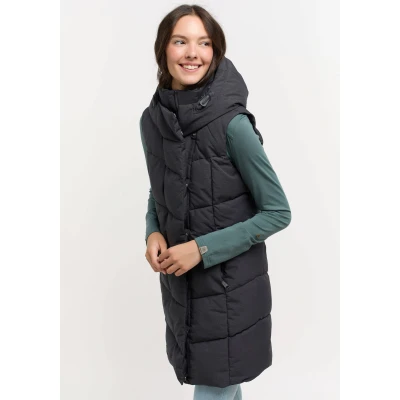 Abbildung von Ragwear Pavla Weste, Damen, Größe: XL, Dark grey