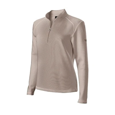 Abbildung von Wilson Staff Damen Golf Shirt, Polka Dot Thermal Tech, Langarm Sweater, Polyester / Elasthan