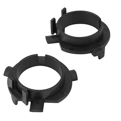 Abbildung von Qiilu 1 Paar H7 LED Basis Adapter Lampe Leuchtmittel Projektor Clip Metall Inhaber Montage