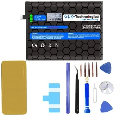 Abbildung von High Power Ersatzakku kompatibel mit Huawei Mate 20 HB436486ECW GLK Technologies Battery accu 4200mAh Akku inkl. Profi Werkzeug Set Kit NUE