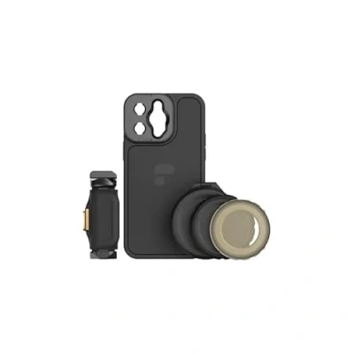 Abbildung von PolarPro LiteChaser iPhone 14 Pro Max Case Kit Inkl. Grip VND 3 5 Filter