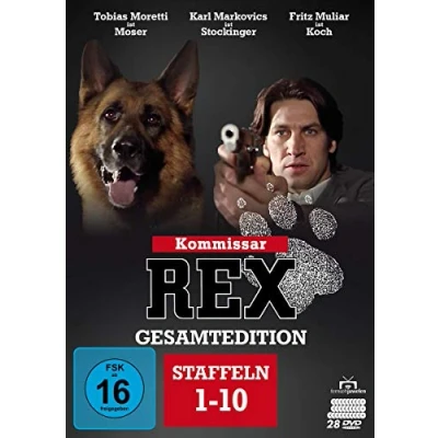 Abbildung von Kommissar Rex Gesamtedition Staffeln 1 10 (Alle 119 Folgen) + Bonus Disc (28 DVDs) (Fernsehjuwelen)