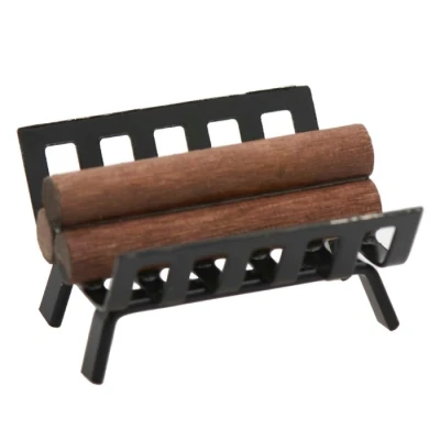 Abbildung von Rico Design Miniatur Kaminholz Halter, 3,2 x 2,8 2,2 cm