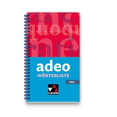 Abbildung von adeo neu / adeo.Wörterliste
