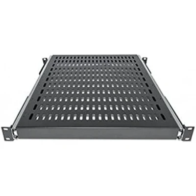 Abbildung von Intellinet 19&quot; Ausziehbarer Fachboden 1 HE 600 mm tiefe ( Ablagefläche 350mm ) schwarz 712613
