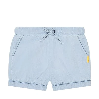 Abbildung von Steiff Mädchen Shorts einfarbig Denim, 116