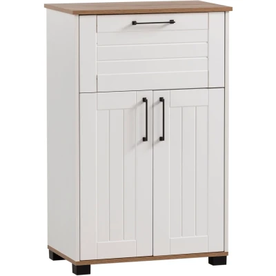Abbildung von Schildmeyer Sekretär &quot;Jelda, Breite 67 cm&quot;, Fronten in Landhausoptik, Steckdosenbox mit USB Anschlüssen