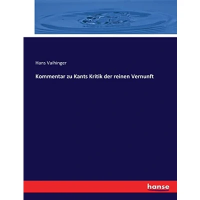 Abbildung von Kommentar zu Kants Kritik der reinen Vernunft