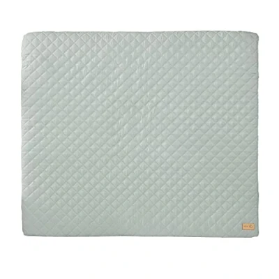 Abbildung von roba Wickelauflage &quot;Style, Soft, frosty green&quot;, mit aufgesticktem Gesicht