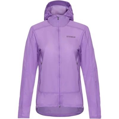 Abbildung von GOREWEAR Fernflow Hooded Windbreaker Womens Damen (Flieder M Größe)