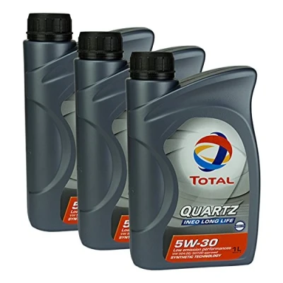 Abbildung von 3x MOTORÖL TOTAL QUARTZ INEO LONG LIFE 5W 30 1L