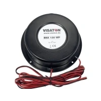 Abbildung von Visaton 4515&quot; Körperschallwandler BSX 130 WP 8 Ohm Lautsprecher schwarz