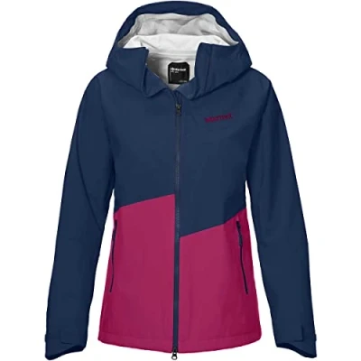 Abbildung von Marmot Damen Wasserdichte Regenjacke, Winddichter Regenmantel, Atmungsaktiv, Faltbarer Hardshell Windbreaker, Ideal Zum Fahrradfahren &amp; Wandern Wm&#039;s EVODry Clouds Rest Jacket, Black, L, 46070