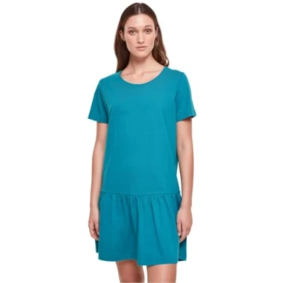 Abbildung von Urban Classics Valance Jerseykleid, Damen, Größe: 4XL, Watergreen