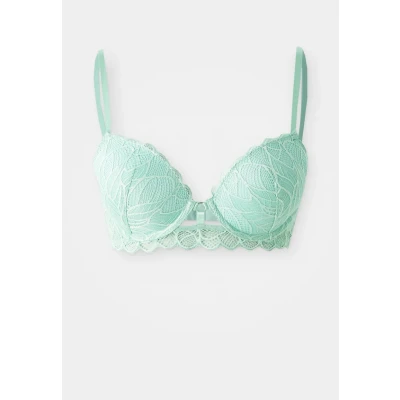 Abbildung von LASCANA Push up BH, mit Bügel und integriertem Kissen aus feiner Spitze, sexy Dessous