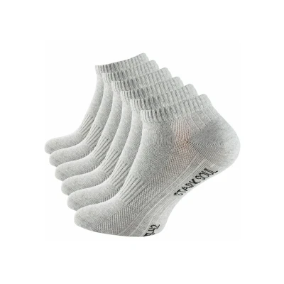 Abbildung von Stark Soul 6 PAAR Unisex Socken, Größe: 35 38, Grau