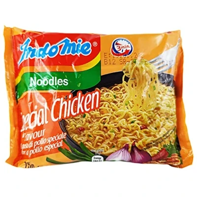 Abbildung von Indomie Special Chicken 40er Pack (40 x 75g) instant Nudeln Hähnchen Spezial