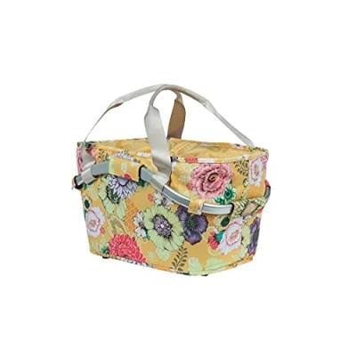 Abbildung von BASIL Gepäckträgerkorb Bloom carry all MIK. honey yellow