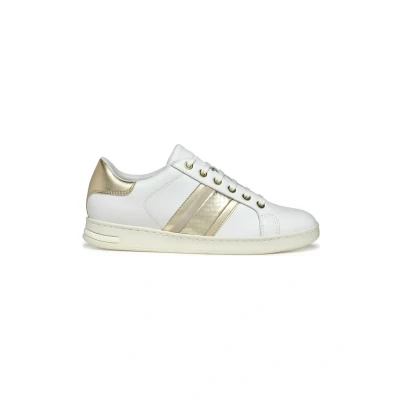 Abbildung von Geox Jaysen Sneaker low, Damen, Größe: 39, White light gold Schuhe