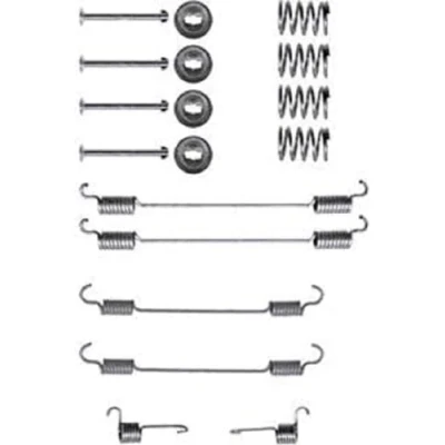 Abbildung von HELLA 8DZ 355 200 381 Zubehörsatz, Bremsbacken DACIA: Duster SUV, Lodgy, Logan I MCV, RENAULT: Kangoo I, Clio 4 Schrägheck, Captur