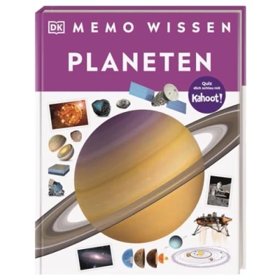 Abbildung von memo Wissen. Planeten: Mars, Venus und die Forschung der Zukunft: Kompetentes Sachwissen kahoot Quizfragen. Für Kinder ab 8 Jahren