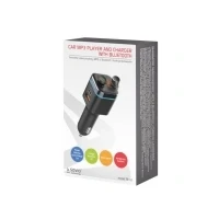 Abbildung von SAVIO TR 12 Bluetooth Freisprecheinrichtung/FM Sender/Ladegerät für Mobiltelefon schwarz