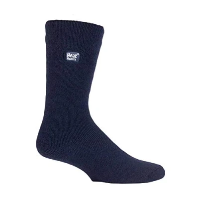 Abbildung von HEAT HOLDERS Ultra Lite Herren Winter Warm Dünn Business Thermosocken (39/45, Navy)