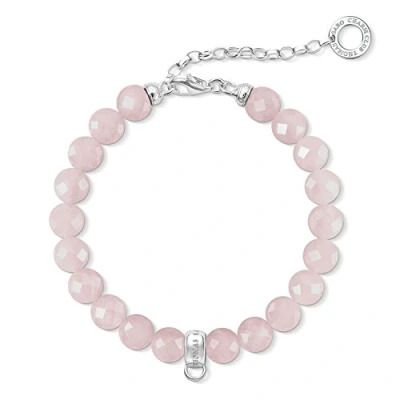 Abbildung von Thomas Sabo X0227 034 9 L18,5v quarz Charm Armband mit Länge 16cm + 4 cm Verlängerung,rosa