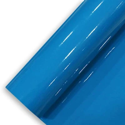 Abbildung von Könighaus (5,17/m2) Blau Glanz Autofolie 700 x 152 cm blasenfrei mit Anleitung