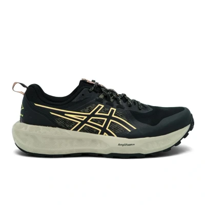 Abbildung von Asics GEL Sonoma 8 Laufschuh Trail, Herren, Größe: 49, Black/lime green Schuhe