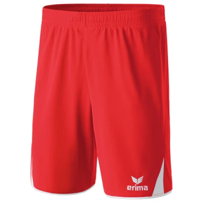 Abbildung von erima Kinder Shorts 5 Cubes, rot/weiß, 128, 615310